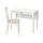 INGOLF/IDANÄS - meja dan 1 kursi, putih/Hallarp krem | IKEA Indonesia - PE789496_S1