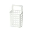 VARIERA - Waste bin, white, 10 l