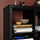 ALEX/LÅNGFJÄLL/KALLAX - desk and storage combination, and swivel chair grey-turquoise/black | IKEA Indonesia - PE834566_S1