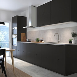 NICKEBO - Drawer front, matt anthracite, 40x40 cm