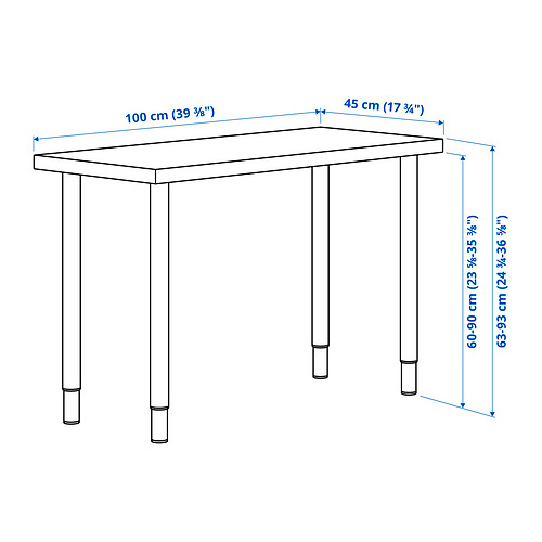 OLOV/LINNMON Measurement Illustration