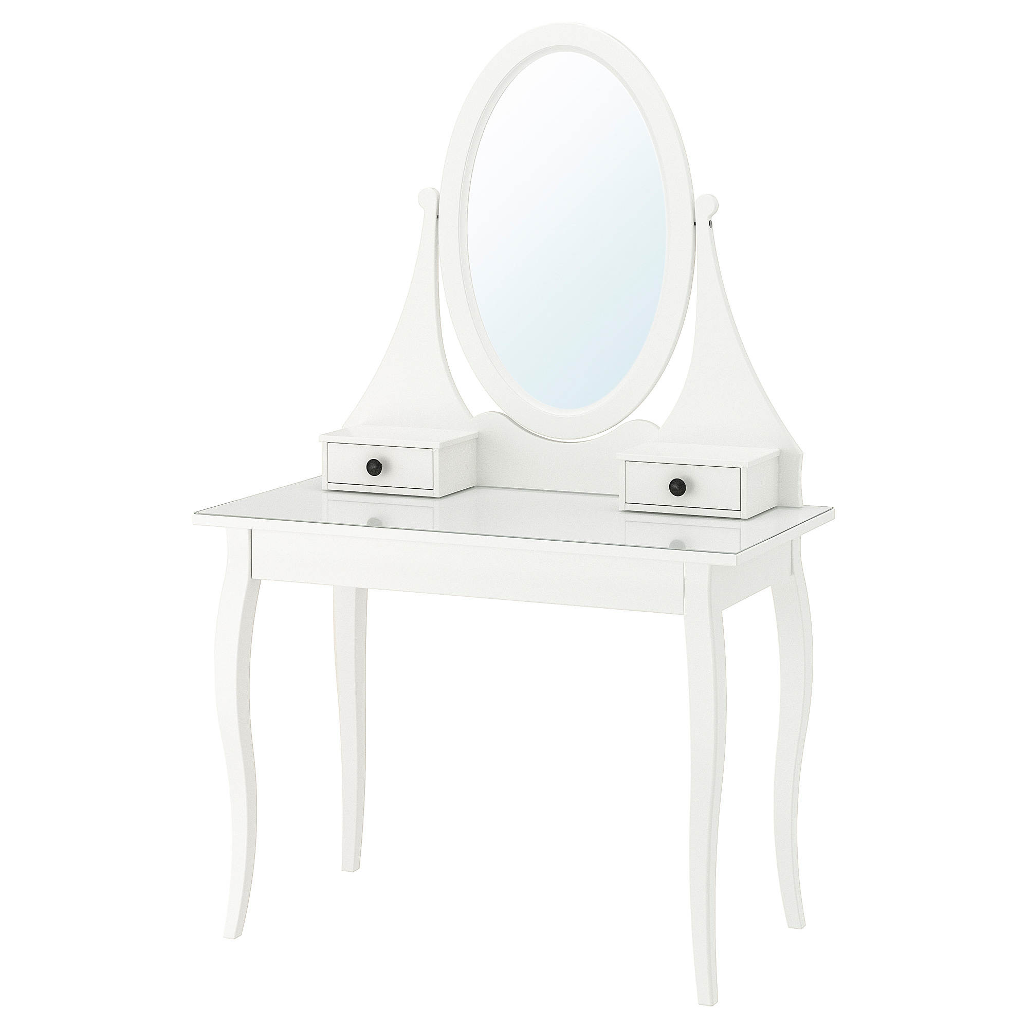 Hemnes Dressing Table With Mirror