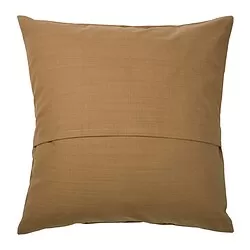 ÅKERNEJLIKA - Sarung bantal kursi, cokelat sulaman, 50x50 cm