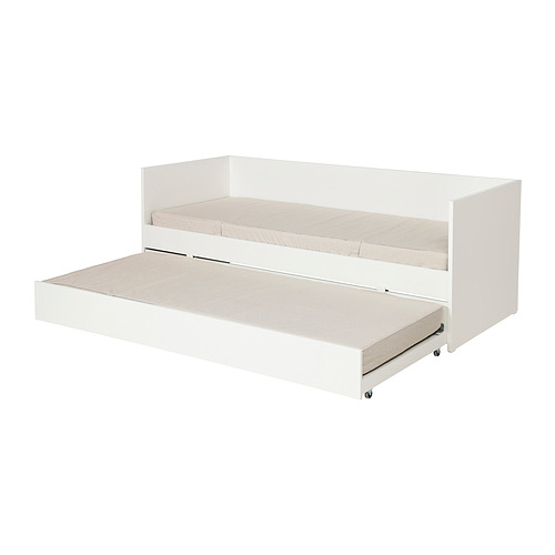 VIHALS day-bed w trundle bed/2 mattresses