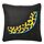 ÖMSESIDIG - cushion cover, black/yellow, 50x50 cm | IKEA Indonesia - PE876062_S1