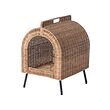 UTSÅDD - Kandang kucing dengan kaki, rotan