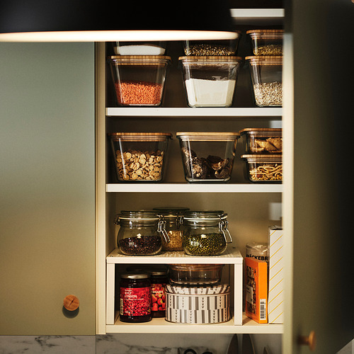 KORKEN jar with lid
