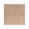 MOLNVAKT - Washcloth, light brown, 30x30 cm