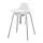 ANTILOP - highchair with tray, white/silver-colour | IKEA Indonesia - PE735706_S1