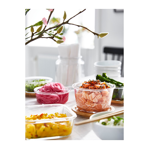IKEA 365+ wadah makanan dengan penutup