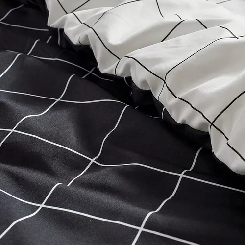 VITKLÖVER comforter set