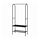 GRÅFJÄLLET - clothes rack with shoe storage, anthracite, 90x36x175 cm | IKEA Indonesia - PE944560_S1