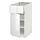 METOD/MAXIMERA - base cabinet with drawer/door, white/Ringhult white, 40x60x80 cm | IKEA Indonesia - PE518596_S1