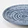 ENTUSIASM - side plate, patterned/blue, 18 cm | IKEA Indonesia - PE835105_S1