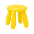 MAMMUT - Children's stool, in/outdoor/yellow