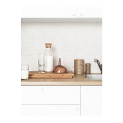 KNOXHULT - Kabinet dasar dg pintu dan laci, putih, 120 cm