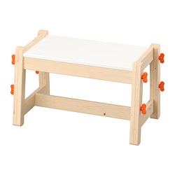 FLISAT - Children's bench, adjustable