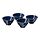STRIMMIG - bowl, stoneware blue, 11 cm | IKEA Indonesia - PE835189_S1