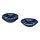 STRIMMIG - deep plate, stoneware blue, 23 cm | IKEA Indonesia - PE835193_S1