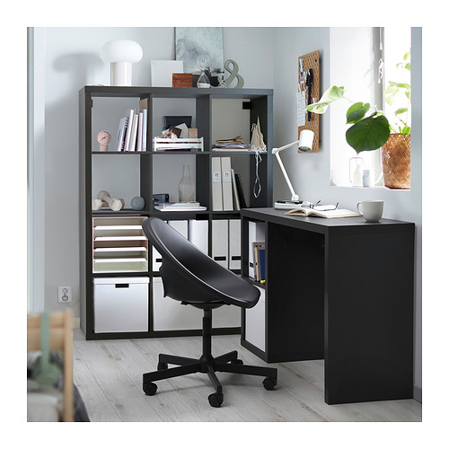 KALLAX/ELDBERGET desk and chair