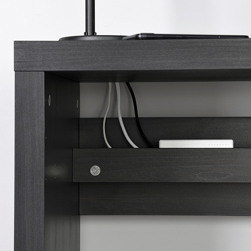 KALLAX/LOBERGET desk and chair
