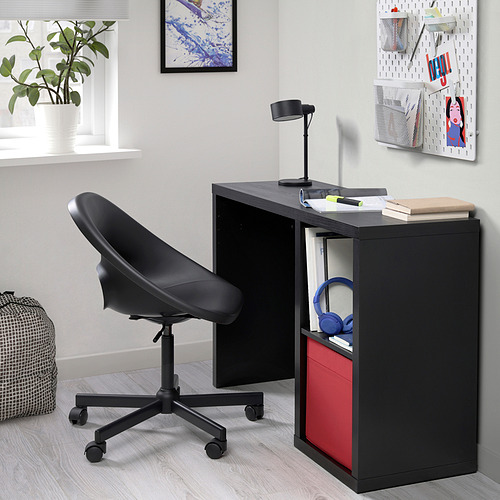 KALLAX/ELDBERGET desk and chair
