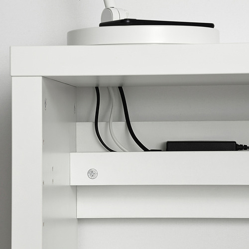 KALLAX/LOBERGET desk and chair