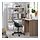 KALLAX - desk, white stained/oak effect | IKEA Indonesia - PE944621_S1