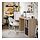 KALLAX - desk, white stained/oak effect | IKEA Indonesia - PE944625_S1