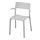 JANINGE - chair with armrests, grey | IKEA Indonesia - PE736125_S1