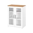 SKRUVBY - kabinet dengan pintu kaca, putih, 70x90 cm | IKEA Indonesia - PE876452_S2
