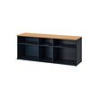 SKRUVBY - TV bench, black-blue, 156x38x60 cm | IKEA Indonesia - PE876449_S2