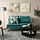 SÖDERHAMN - compact 3-seat section, Kelinge grey-turquoise | IKEA Indonesia - PE944718_S1