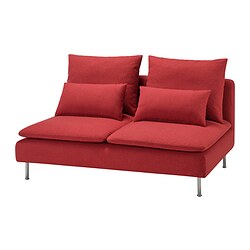 SÖDERHAMN - Compact 3-seat section, Tonerud red