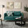 SÖDERHAMN - sofa 3 dudukan ringkas, Kelinge abu-abu toska | IKEA Indonesia - PE944733_S1
