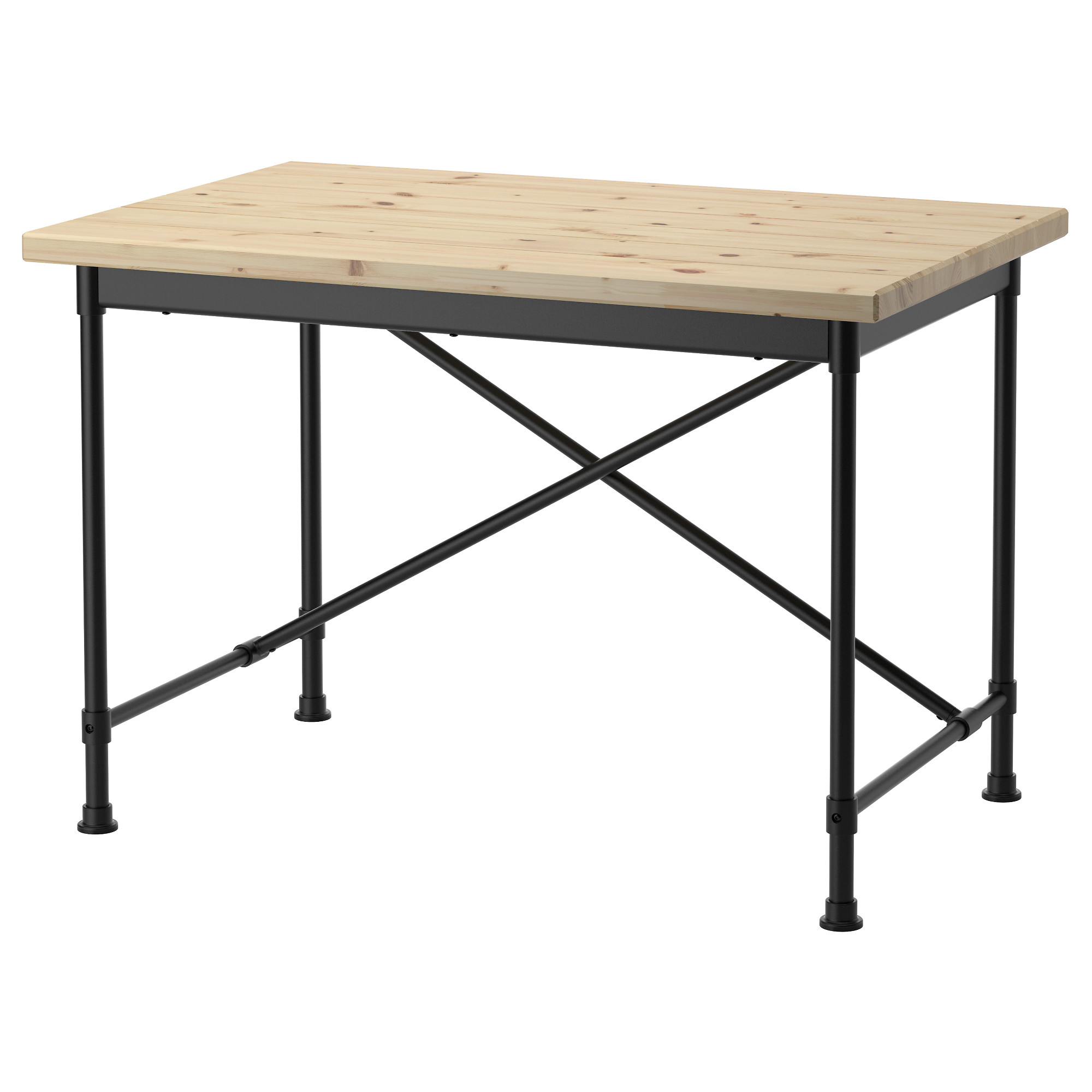 Kullaberg Desk Pine Black Ikea Indonesia