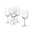 SVALKA - Wine glass, clear glass, 30 cl