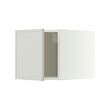 METOD - Top cabinet, white/Aspudden light grey, 40x60x40 cm