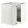 METOD corner base cabinet with carousel
