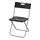 GUNDE - folding chair, black | IKEA Indonesia - PE736184_S1