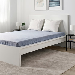 SAGESUND Upholstered bed frame, Diseröd brown/Lönset, 120x200 cm - IKEA