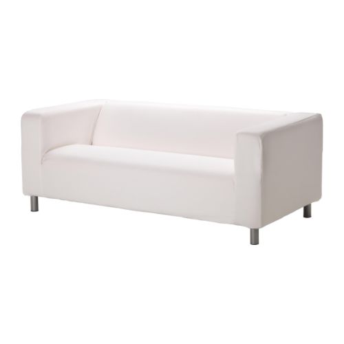 Klippan Cover Two Seat Sofa Granan White Ikea Indonesia