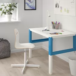 SIBBEN/VALFRED - Children's desk chair, white