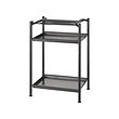 SPÄND - table leg with storage, black | IKEA Indonesia - PE944818_S2