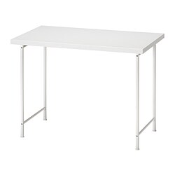 SPÄND/LINNMON - Desk, white, 100x60 cm