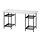 LAGKAPTEN/SPÄND - desk, white/black, 140x60 cm | IKEA Indonesia - PE944824_S1