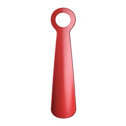 SNÖSKYFFEL - Sendok sepatu, merah terang, 18 cm