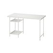 LAGKAPTEN/SPÄND - Desk, white, 120x60 cm