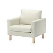 SALTSJÖBADEN - sarung kursi berlengan, Gunnared krem | IKEA Indonesia - E1014450_S2