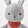 GULLIGAST - squeaky soft toy, grey/red | IKEA Indonesia - PE789935_S1